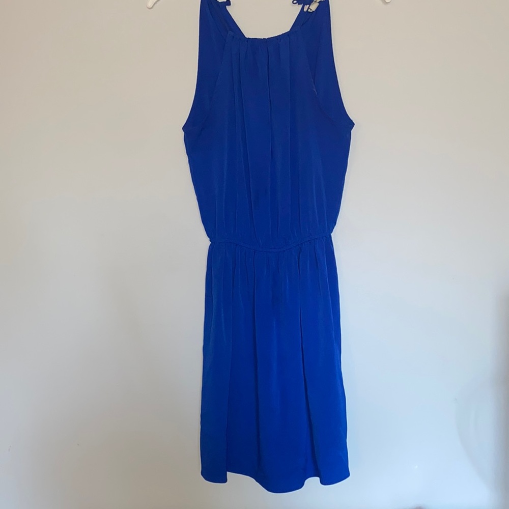 Vibrant blue dress